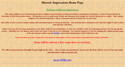 Desktop Screenshot of historicimpressions.com